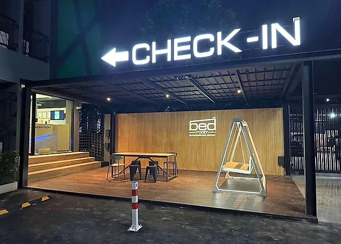 Hotel Bed-room At Suvarnabhumi Airport - Newly Renovated